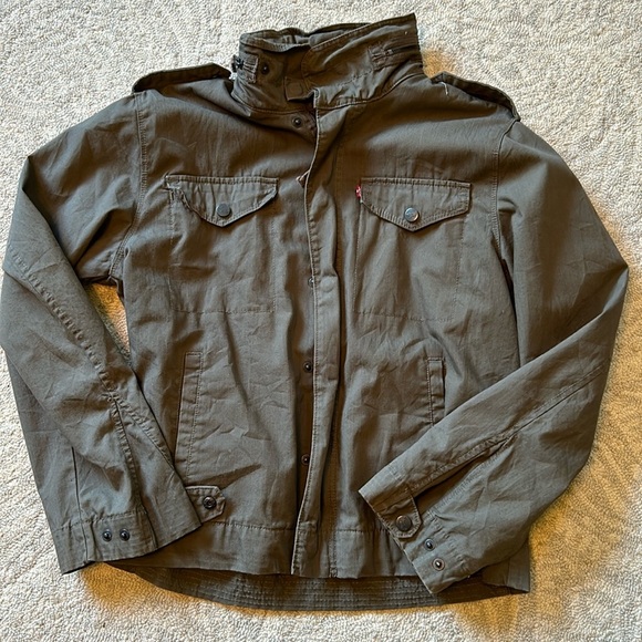 Levi's Military Lightweight Jacket Size Medium - Picture 1 of 8